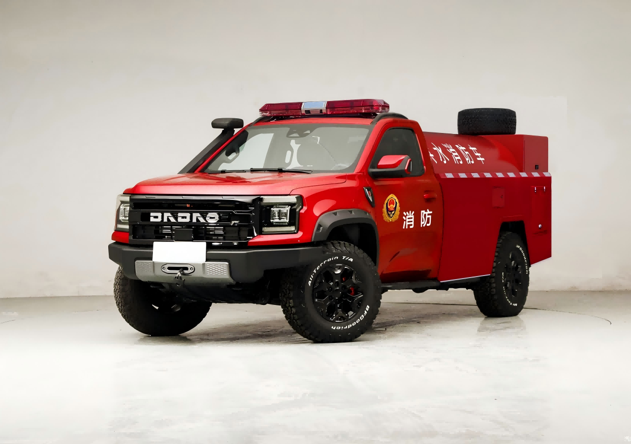 小型水罐消防车